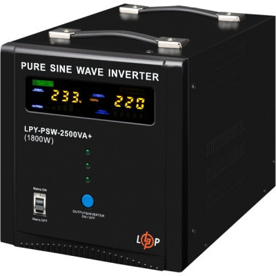 Пристрій безперебійного живлення LogicPower LPY- PSW-2500VA+ (1800W) (22874)