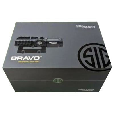 Оптичний приціл Sig Sauer Bravo3 3x24mm Horseshoe Dot Illum (SOB33101)