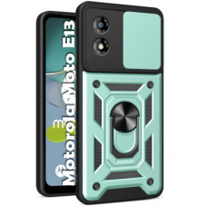 Чохол до мобільного телефона BeCover Military Motorola Moto E13 Dark Green (709103)