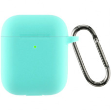 Чохол для навушників Armorstandart Ultrathin Silicone Case With Hook для Apple AirPods 2 Mint Green (ARM59686)