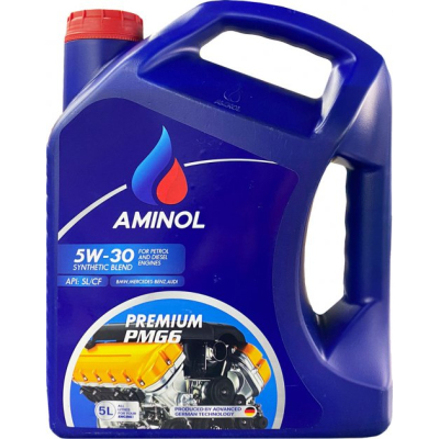 Моторна олива Aminol Premium PMG6 5W30 5л (AM161770)
