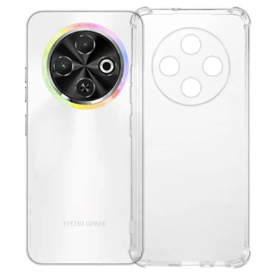 Чохол до мобільного телефона BeCover Anti-Shock Tecno Spark 30C 4G Clear (712783)