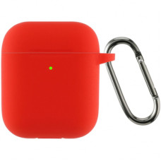 Чохол для навушників Armorstandart Ultrathin Silicone Case With Hook для Apple AirPods 2 Red (ARM59691)