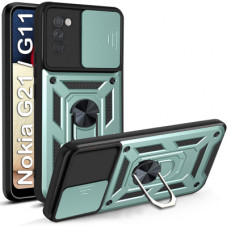 Чохол до мобільного телефона BeCover Military Nokia G21 / G11 Dark Green (709107)