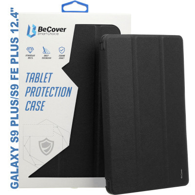 Чохол до планшета BeCover Soft Edge stylus holder Samsung Tab S9 Plus (SM-X810/SM-X816)/S9 FE Plus (SM-X610/SM-X616) 12.4
