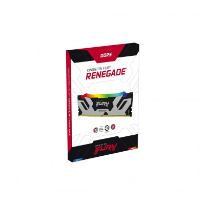 Модуль пам'яті для комп'ютера DDR5 16GB 6000 MHz Renegade RGB Kingston Fury (ex.HyperX) (KF560C32RSA-16)