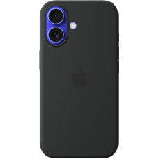 Чохол до мобільного телефона Apple iPhone16 Silicone Case with MagSafe - Black (MYY13ZM/A)