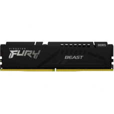 Модуль пам'яті для комп'ютера DDR5 16GB (2x8GB) 5600 MHz Beast Black Kingston Fury (ex.HyperX) (KF556C40BBK2-16)