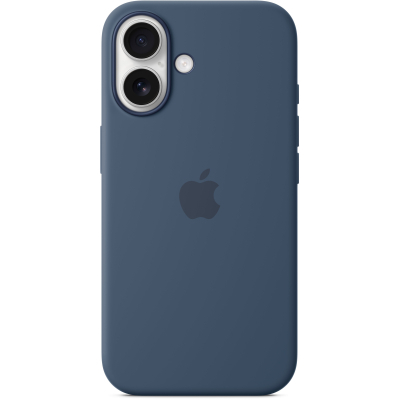 Чохол до мобільного телефона Apple iPhone16 Silicone Case with MagSafe - Denim (MYY23ZM/A)