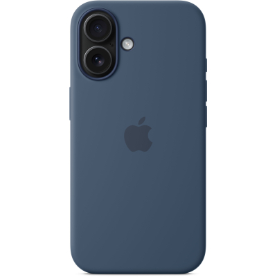 Чохол до мобільного телефона Apple iPhone16 Silicone Case with MagSafe - Denim (MYY23ZM/A)