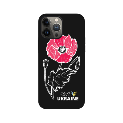 Чохол до мобільного телефона SampleZone IPHONE 13 PRO MAX matt black (UA14B)