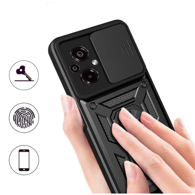 Чохол до мобільного телефона BeCover Military Poco M5 4G Black (709121)