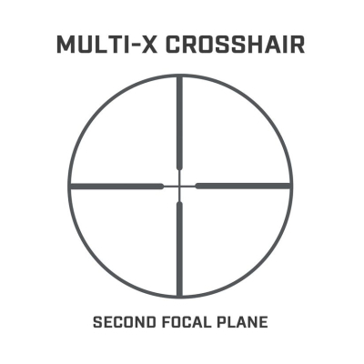 Оптичний приціл Bushnell Prime 3-12x40 Multi-Turret сітка Multi-X без підсвічування (RP3120BS3)