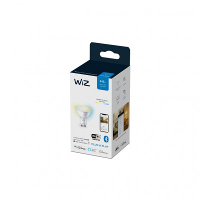 Розумна лампочка WiZ GU10 4.7W(50W 400Lm) 2700-6500K Wi-Fi (929002448302)