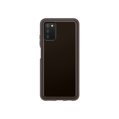 Чохол до мобільного телефона Samsung Soft Clear Cover Galaxy A03s (A037) Black (EF-QA037TBEGRU)