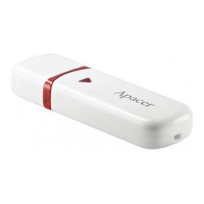 USB флеш накопичувач Apacer 64GB AH333 white USB 2.0 (AP64GAH333W-1)