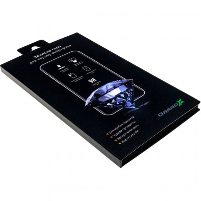 Скло захисне Grand-X Apple iPhone 15 Plus 9D black (AIP15PL9D)