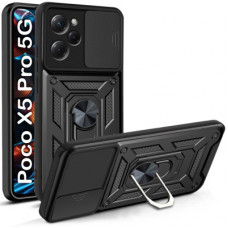 Чохол до мобільного телефона BeCover Military Poco X5 Pro 5G Black (709114)