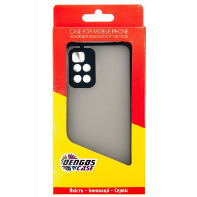 Чохол до мобільного телефона Dengos Matte Bng Redmi 10 (black) (DG-TPU-BNG-12)