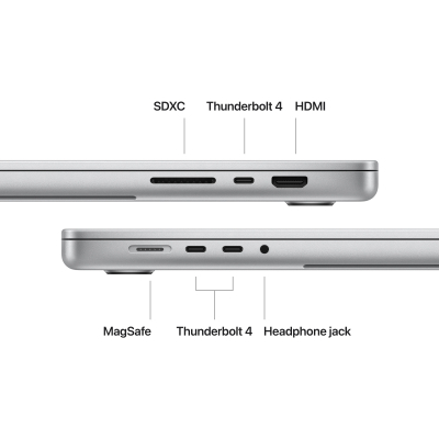 Ноутбук Apple MacBook Pro 16 A2991 M3 Max Silver (MRW73UA/A)