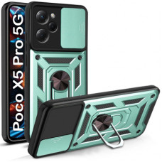 Чохол до мобільного телефона BeCover Military Poco X5 Pro 5G Dark Green (709116)