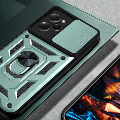 Чохол до мобільного телефона BeCover Military Poco X5 Pro 5G Dark Green (709116)