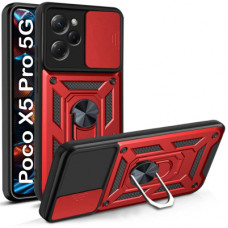 Чохол до мобільного телефона BeCover Military Poco X5 Pro 5G Red (709117)