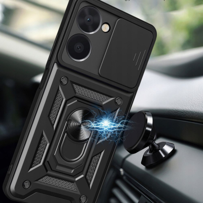 Чохол до мобільного телефона BeCover Military Realme 10 Black (709169)
