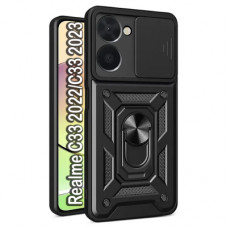 Чохол до мобільного телефона BeCover Military Realme C33 2022/C33 2023 Black (709170)