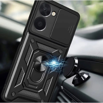 Чохол до мобільного телефона BeCover Military Realme C33 2022/C33 2023 Black (709170)