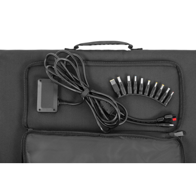 Портативна сонячна панель 2E 100W charger, DC, USB-С PD45W, USB-A 24W (2E-LSFC-100)