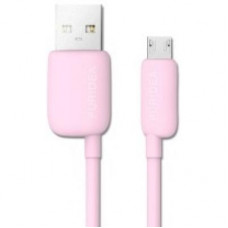 Дата кабель USB 2.0 AM to Micro 5P 1.2m Pink Puridea (L02-USB Pink)