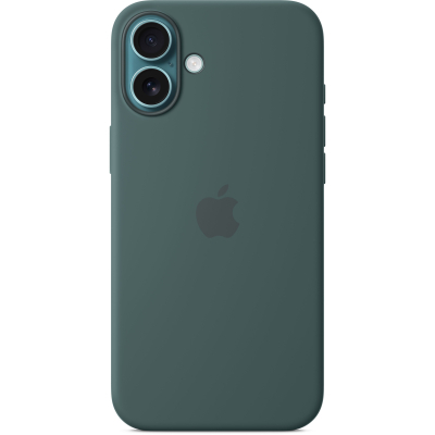 Чохол до мобільного телефона Apple iPhone 16 Plus Silicone Case with MagSafe - Lake Green (MYYH3ZM/A)