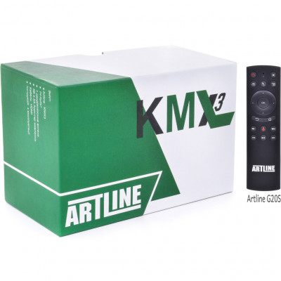 Медіаплеєр Artline TvBox KMX3 (KMX3)