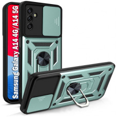 Чохол до мобільного телефона BeCover Military Samsung Galaxy A14 4G SM-A145/A14 5G SM-A146 Dark Green (709147)