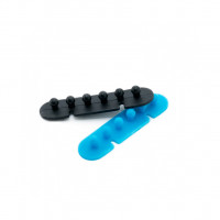 Тримач для кабелю Extradigital CC-595 Cable Clips, Black/Blue (KBC1725)