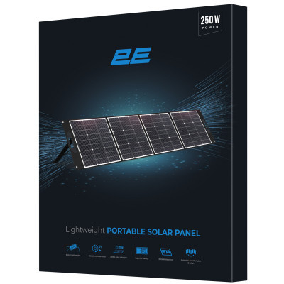 Портативна сонячна панель 2E 250W, 4S, 3M MC4/Anderson (2E-PSPLW250)