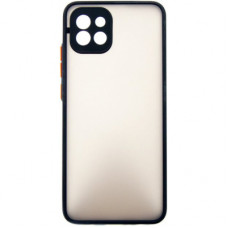 Чохол до мобільного телефона Dengos Matte Samsung Galaxy A03 (black) (DG-TPU-MATT-93)