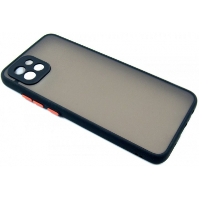 Чохол до мобільного телефона Dengos Matte Samsung Galaxy A03 (black) (DG-TPU-MATT-93)
