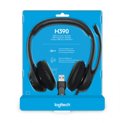 Навушники Logitech H390 (981-000406)