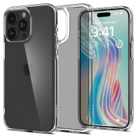 Чохол до мобільного телефона Spigen Apple iPhone 15 Pro Ultra Hybrid, Crystal Clear (ACS06707)