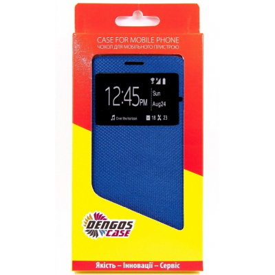Чохол до мобільного телефона Dengos Samsung Galaxy A03 (blue) (DG-SL-BK-311)