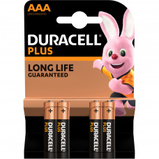 Батарейка Duracell AAA Plus LR03 * 4 (5004806)