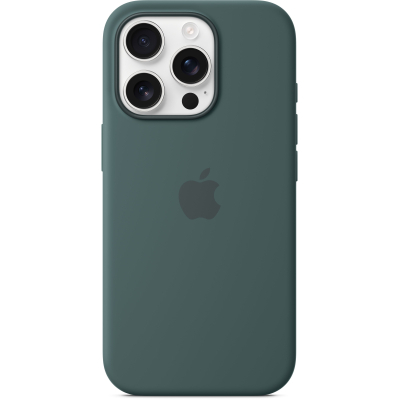 Чохол до мобільного телефона Apple iPhone16 Pro Silicone Case with MagSafe - Lake Green (MYYR3ZM/A)