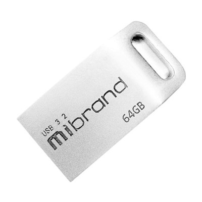 USB флеш накопичувач Mibrand 64GB Ant Silver USB 3.2 (MI3.2/AN64M4S)
