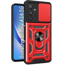 Чохол до мобільного телефона BeCover Military Samsung Galaxy A34 5G SM-A346 Red (709140)