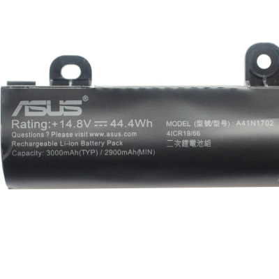 Акумулятор до ноутбука ASUS PU1440 A41N1702, 3000mAh (44.4Wh), 4cell, 14.8V, Li-ion (A47813)