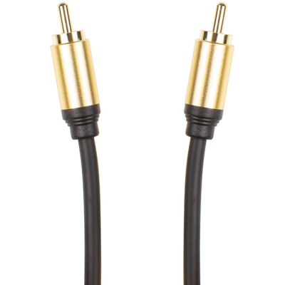 Кабель мультимедійний RCA to RCA 1.0m 26AWG PowerPlant (CA911752)