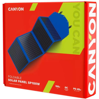 Портативна сонячна панель Canyon CND-SP100W