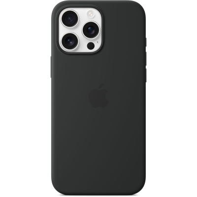 Чохол до мобільного телефона Apple iPhone16 Pro Max Silicone Case with MagSafe - Black (MYYT3ZM/A)